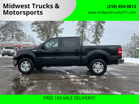 2004 Ford F-150 for sale at Midwest Trucks & Motorsports in Merrifield MN