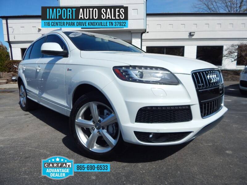 2013 Audi Q7 for sale at IMPORT AUTO SALES in Knoxville TN