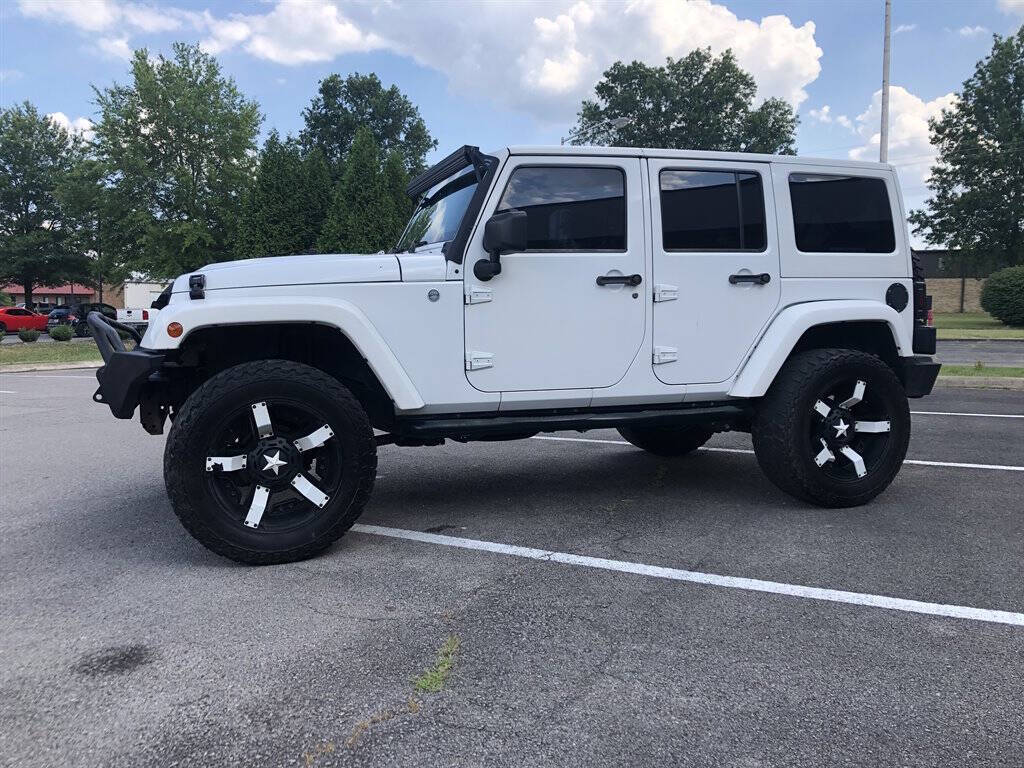 2014 Jeep Wrangler Unlimited for sale at American Customs Llc in Franklin, TN