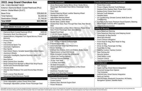 2022 Jeep Grand Cherokee 4xe