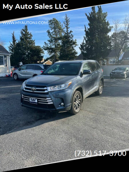 2019 Toyota Highlander for sale at My Auto Sales LLC in Lakewood NJ