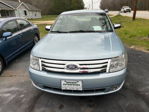 2008 Ford Taurus for sale at Brewer Enterprises in Greenwood SC