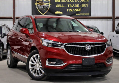 2020 Buick Enclave for sale at United Exotic Auto in Houston TX