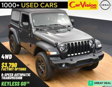 2019 Jeep Wrangler for sale at Car Vision Mitsubishi Norristown in Norristown PA