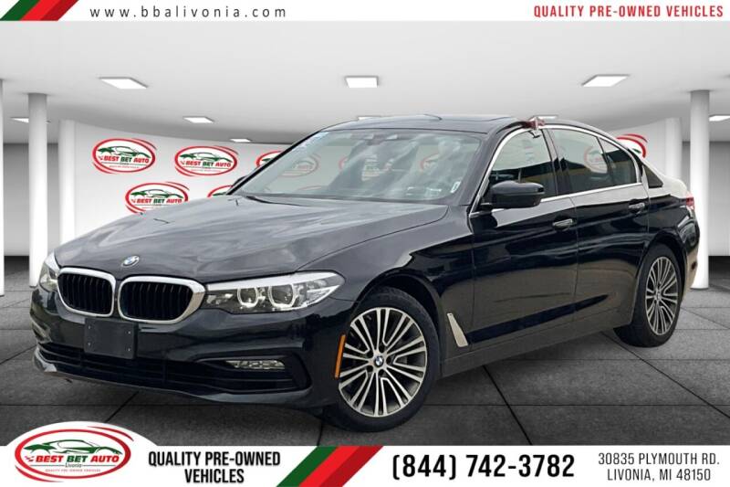2017 BMW 5 Series for sale at Best Bet Auto in Livonia MI