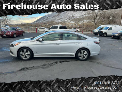 2017 Hyundai Sonata Hybrid for sale at Firehouse Auto Sales in Springville UT