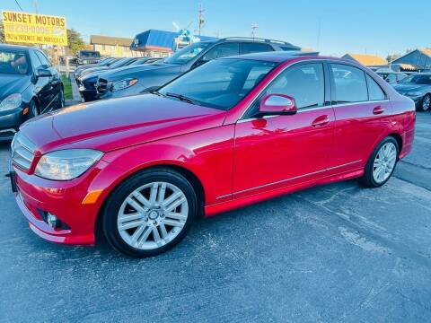 2008 Mercedes-Benz C-Class for sale at Sunset Motors in Manteca CA