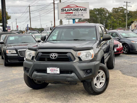 2015 Toyota Tacoma for sale at Supreme Auto Sales in Chesapeake VA