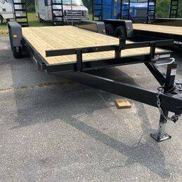 2023 Triple Crown  HD 82" x 20' 7k Equip. Trailer for sale at Sanders Motor Company in Goldsboro NC