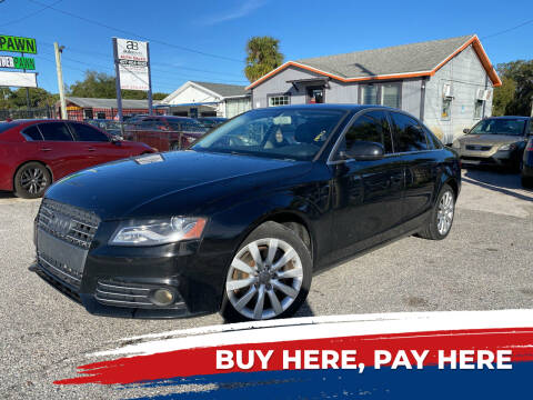 2011 Audi A4 for sale at AUTOBAHN MOTORSPORTS INC in Orlando FL