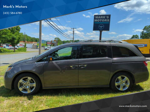 2012 Honda Odyssey for sale at Mark's Motors in Northampton MA