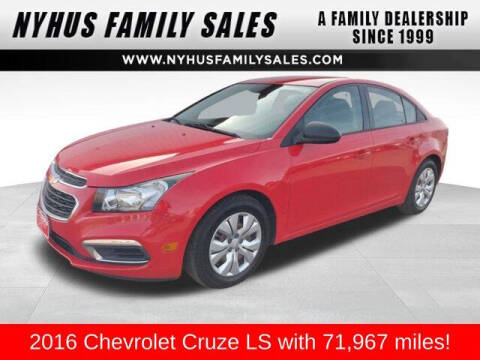 2016 Chevrolet Cruze Limited for sale at Nyhus Family Sales in Perham MN