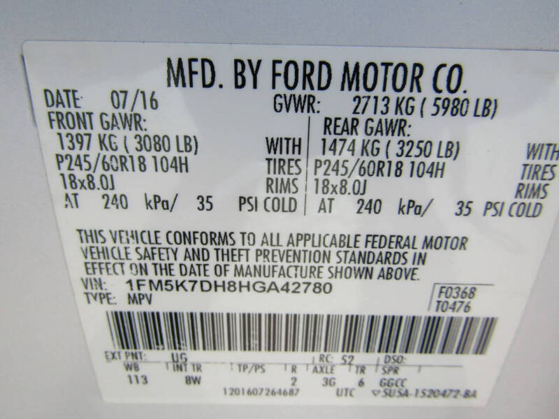 2017 Ford Explorer XLT