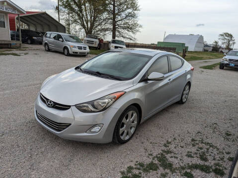 2012 Hyundai Elantra for sale at Halstead Motors LLC in Halstead KS