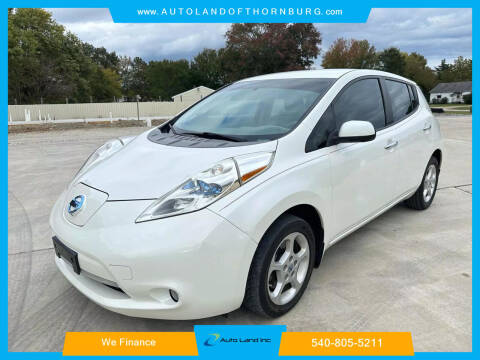 2014 Nissan LEAF for sale at Auto Land of Thornburg in Spotsylvania VA
