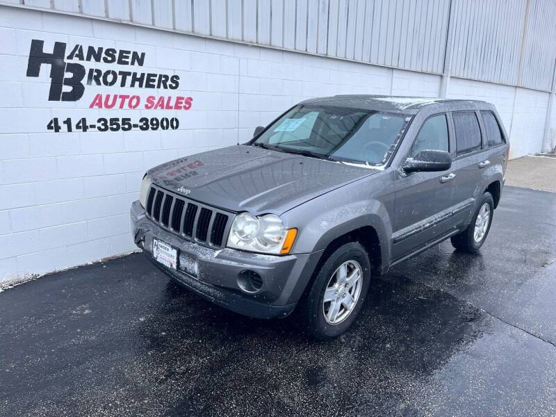 2007 Jeep Grand Cherokee for sale at HANSEN BROTHERS AUTO SALES in Milwaukee WI