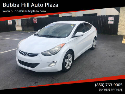 2012 Hyundai Elantra for sale at Bubba Hill Auto Plaza in Panama City FL