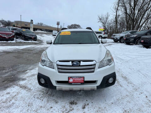 2014 Subaru Outback for sale at Community Auto Brokers in Crown Point IN