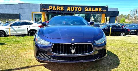 2015 Maserati Ghibli for sale at Pars Auto Sales Inc in Stone Mountain GA