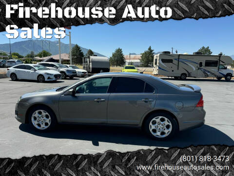 2010 Ford Fusion for sale at Firehouse Auto Sales in Springville UT