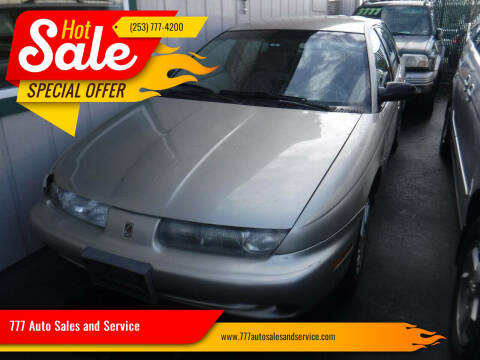 1999 Saturn S-Series for sale at 777 Auto Sales and Service in Tacoma WA