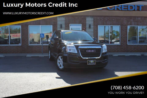 2016 GMC Terrain for sale at Luxury Motors Credit Inc in Bridgeview IL