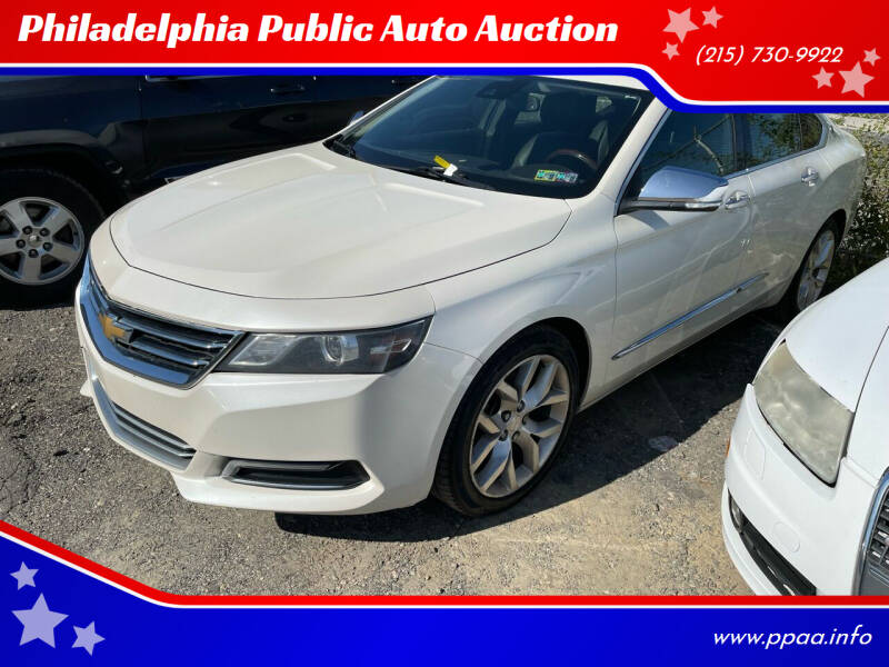 2014 Chevrolet Impala for sale at Philadelphia Public Auto Auction in Philadelphia PA