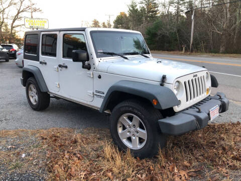 2017 Jeep Wrangler Unlimited for sale at Discount Auto Inc in Wareham MA