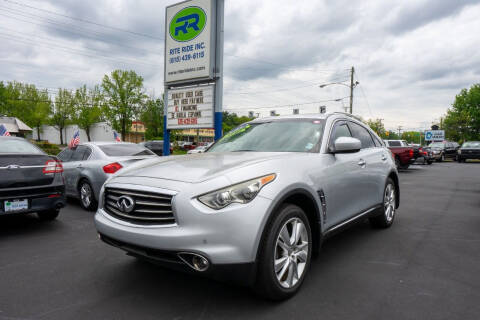 2013 Infiniti FX37 for sale at Rite Ride Inc in Murfreesboro TN