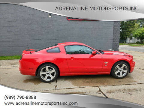 2014 Ford Mustang for sale at Adrenaline Motorsports Inc. in Saginaw MI