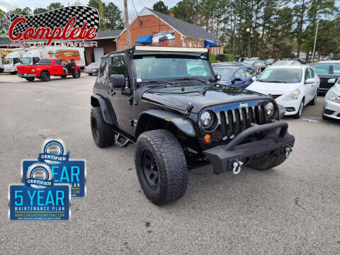 2011 Jeep Wrangler for sale at Complete Auto Center , Inc in Raleigh NC