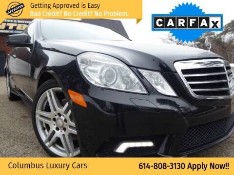 2010 Mercedes-Benz E-Class for sale at Columbus Luxury Cars in Columbus OH