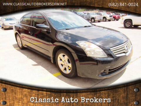 2009 Nissan Altima for sale at Classic Auto Brokers in Haltom City TX