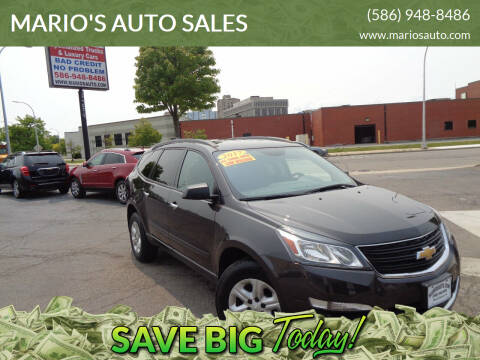 2017 Chevrolet Traverse for sale at MARIO'S AUTO SALES in Mount Clemens MI
