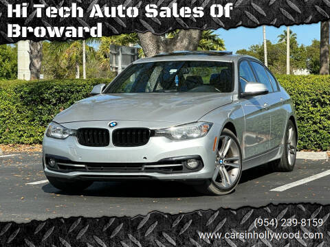 2016 BMW 3 Series for sale at Hi Tech Auto Sales Of Broward in Hollywood FL