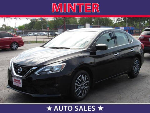 2019 Nissan Sentra for sale at Minter Auto Sales in South Houston TX