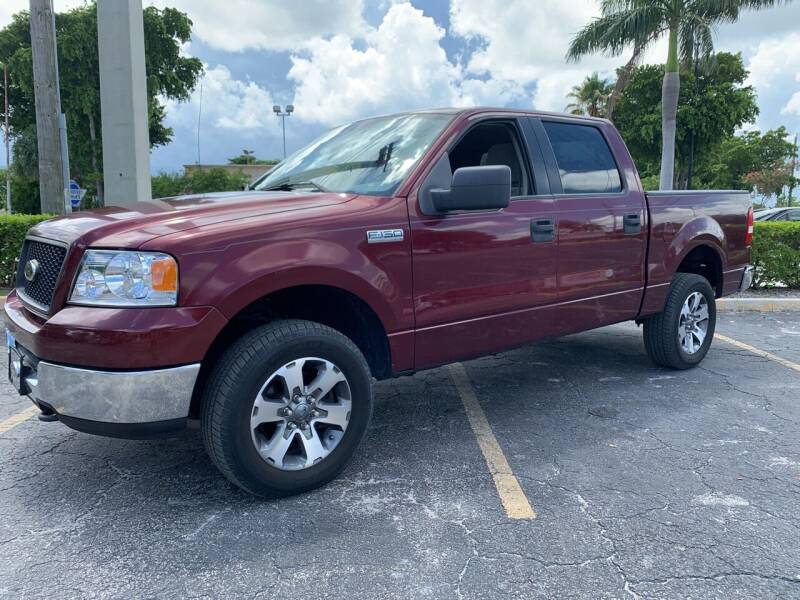2005 Ford F-150 for sale at CarMart of Broward in Lauderdale Lakes FL