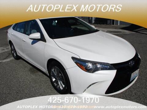 2015 Toyota Camry for sale at Autoplex Motors in Lynnwood WA