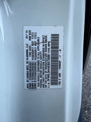 2014 Honda Odyssey EX