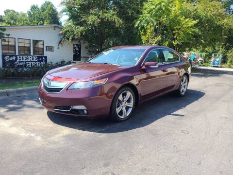 2012 Acura TL for sale at TR MOTORS in Gastonia NC
