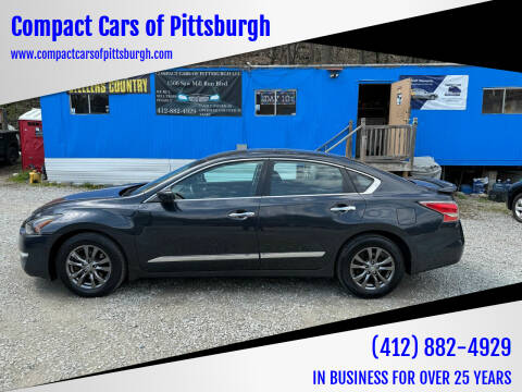 2015 Nissan Altima for sale at Compact Cars of Pittsburgh in Pittsburgh PA