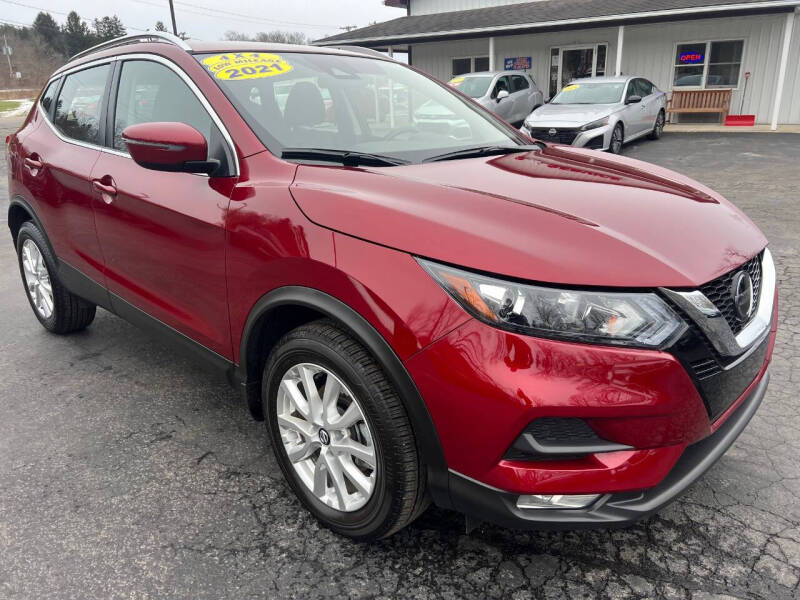 2021 Nissan Rogue Sport for sale at Thompson Motors LLC in Attica NY