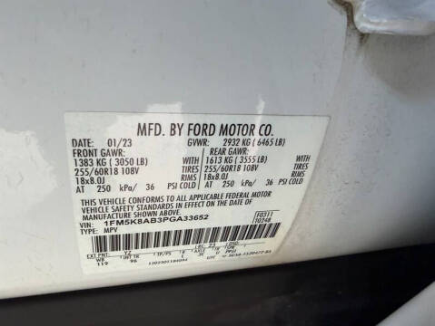 2023 Ford Explorer Police Interceptor Utility