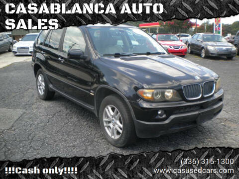 2004 BMW X5 3.0i