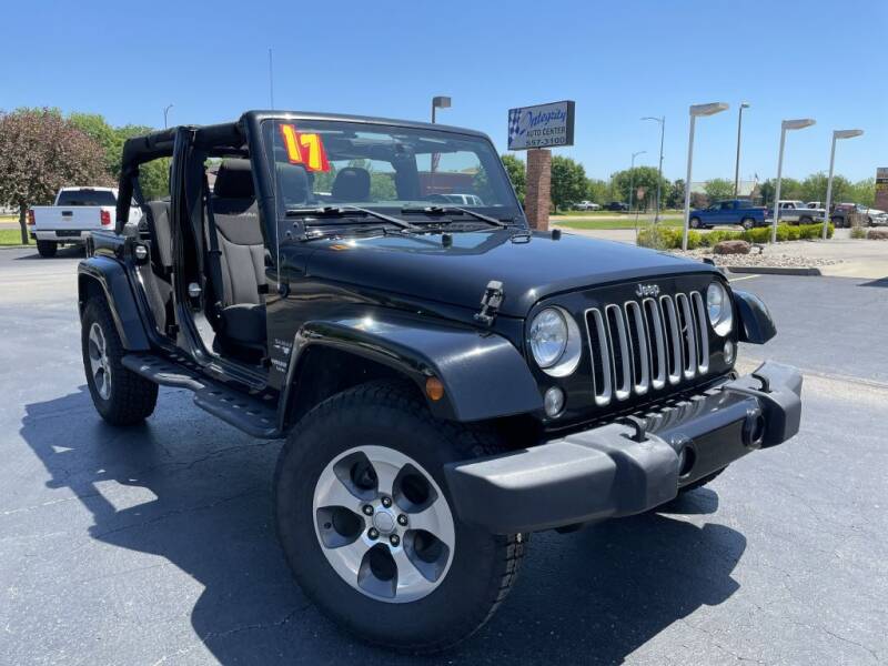 2017 Jeep Wrangler Unlimited for sale at Integrity Auto Center in Paola KS