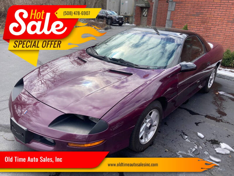 1996 Chevrolet Camaro for sale at Old Time Auto Sales, Inc in Milford MA