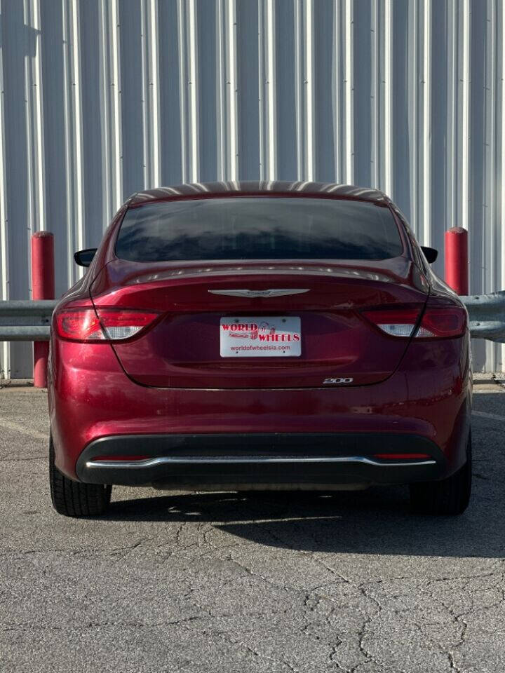 2015 Chrysler 200 for sale at World of Wheels in Des Moines, IA