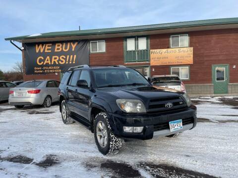 2005 Toyota 4Runner for sale at H & G AUTO SALES LLC in Princeton MN