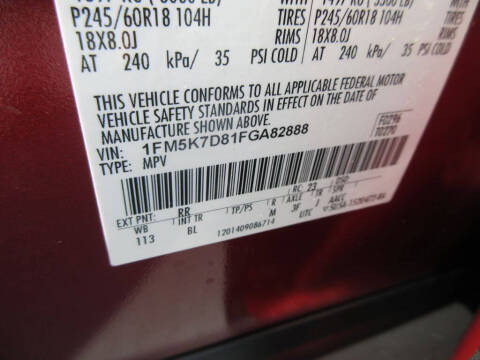 2015 Ford Explorer XLT