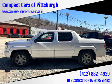 2008 Honda Ridgeline for sale at Compact Cars of Pittsburgh in Pittsburgh PA